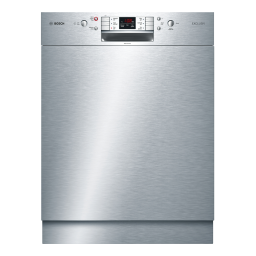 Bosch SMU86R15DE Manuel du propriétaire | Fixfr