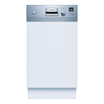 Siemens SF55M553EU Lave-vaisselle Manuel utilisateur