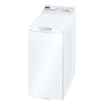 Bosch WOT20227IT Washing machine Manuel utilisateur