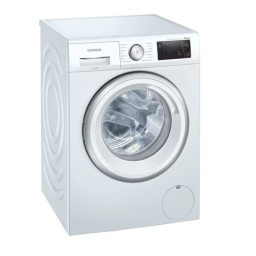 Siemens WM14UPH9FF : Manuel d'utilisation + IA | Fixfr