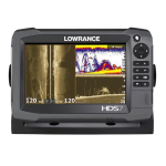 Lowrance HDS-5, HDS-7: Guide D&eacute;marrage Rapide + IA