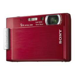 Sony DSC-T100 Manuel utilisateur | Fixfr