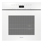 Miele DGC 7465 HCX Pro Four vapeur combin&eacute; sans poign&eacute;e Manuel utilisateur