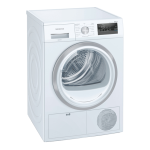 Siemens WT45HV03FF S&egrave;che linge pompe &agrave; chaleur Product fiche