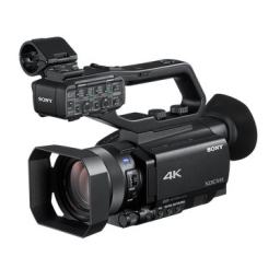 Sony PXW-Z90V Manuel utilisateur | Fixfr