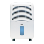 Haier DE45EM Dehumidifier Manuel du propri&eacute;taire