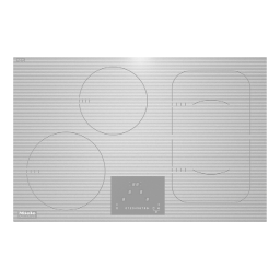 Miele KM 6324-1, KM 6345-1, KM 6349-1 : Mode d'emploi + IA | Fixfr