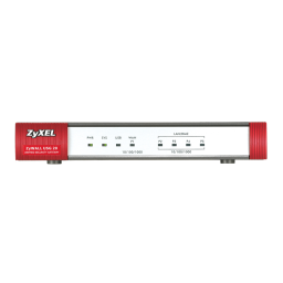 ZyXEL USG-20 Manuel utilisateur | Fixfr
