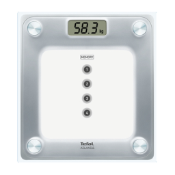 Tefal PP3020V1 Pèse personne Product fiche | Fixfr