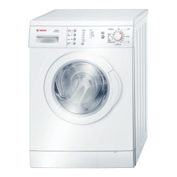 Bosch WAE24166FF Manuel du propriétaire | Fixfr