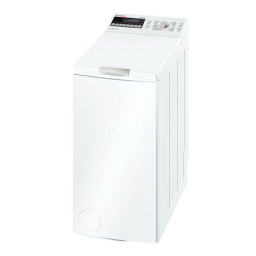 Bosch WOT24425IT Washing machine Manuel utilisateur | Fixfr