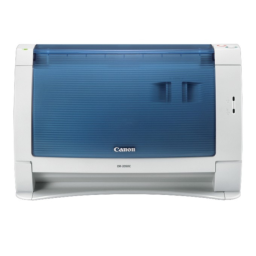 Canon DR-2050C Manuel du propriétaire | Fixfr