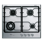 Whirlpool AKT 680/IXL Hob Manuel utilisateur