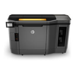 HP Jet Fusion 3D 4200 Printer Manuel utilisateur | Fixfr