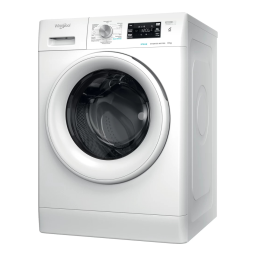 Whirlpool FFBBE 8458 WEV Washing machine Manuel utilisateur | Fixfr