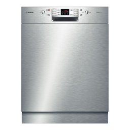 Bosch SMU59M25EU Manuel utilisateur | Fixfr