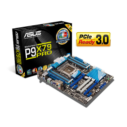 Asus P9X79 PRO Motherboard Manuel utilisateur | Fixfr