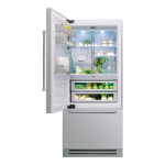 KitchenAid KCZCX 20900R Fridge/freezer combination Manuel utilisateur