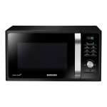 Samsung MS28F303TAK Solo Microwave Oven, 28 L (MS28F303TAK/EF) Manuel utilisateur