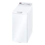 Bosch WOT24257FF Washing machine Manuel utilisateur