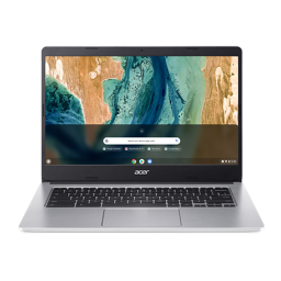 Acer CB314-2HT Netbook, Chromebook Manuel utilisateur | Fixfr