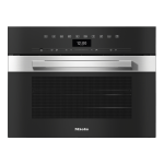 Miele DGC 7440 HC Pro Four vapeur combin&eacute; compact Cuisson &agrave; la vapeur Manuel utilisateur