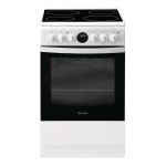 Indesit IS5V5CCW/E Cooker Manuel utilisateur