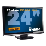 iiyama E2407HDS Manuel utilisateur