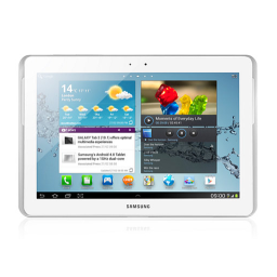 Samsung GT-P5100 Guide de démarrage rapide | Fixfr