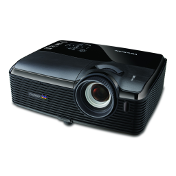 ViewSonic PRO8600 PROJECTOR Mode d'emploi | Fixfr