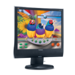 ViewSonic VG732M MONITOR Mode d'emploi