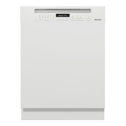 Miele G 7110 SCi AutoDos Lave-vaisselle intégré Manuel utilisateur | Fixfr