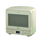 Whirlpool MAX 38 VANILLA Microwave Manuel utilisateur