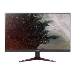 Acer VG250Q Monitor Manuel utilisateur | Fixfr