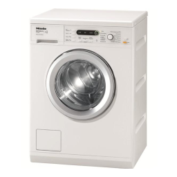 Miele W5872 Manuel du propriétaire | Fixfr