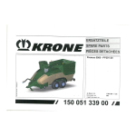 Krone BA Premos 5000 (PP201-20) Mode d'emploi