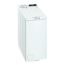 Siemens WP10T225IT Washing machine Manuel utilisateur | Fixfr