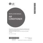 LG ARNU183B4G2 Guide d'installation