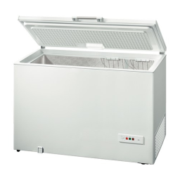 Bosch GCM34AW20N Freezer Manuel utilisateur | Fixfr