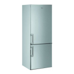 Whirlpool WBE2614 TS Fridge/freezer combination Manuel utilisateur