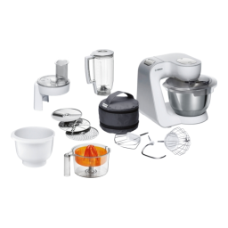 Bosch MUM58243 Robot pâtissier Product fiche | Fixfr