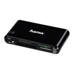 Hama 00091091 &quot;All in One&quot; USB 2.0 Multi Card Reader, SD/CF/MS/xD/SM Manuel utilisateur