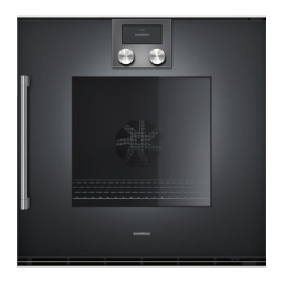 Gaggenau BOP 250 101 Manuel utilisateur | Fixfr