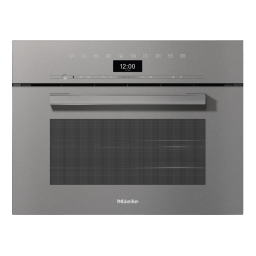 Miele DGC 7445 HC Pro Four vapeur combiné compact Manuel utilisateur | Fixfr