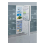 Whirlpool ART 477/A+ Fridge/freezer combination Manuel utilisateur