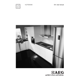 AEG HG795540XB Notice d'utilisation | AI Chat & PDF | Fixfr