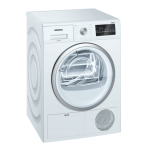 Siemens WT45G429FF S&egrave;che linge &agrave; condensation Product fiche