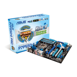Asus P7P55D-E PRO Motherboard Manuel utilisateur | Fixfr