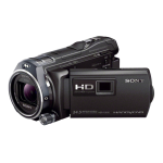 Sony HDR PJ810E Mode d'emploi