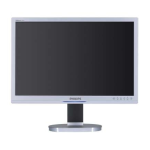 Philips 240PW9ES/00 Brilliance Moniteur LCD &eacute;cran large Manuel utilisateur